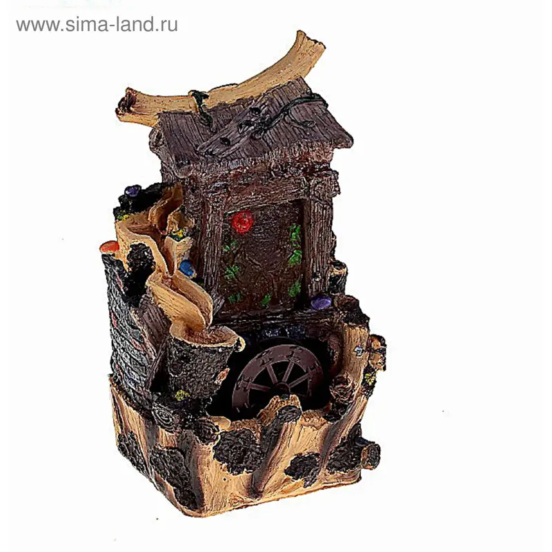 фонтан 8581 мельница корень 30*16 см