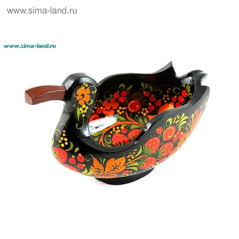 Хохлома утка малая