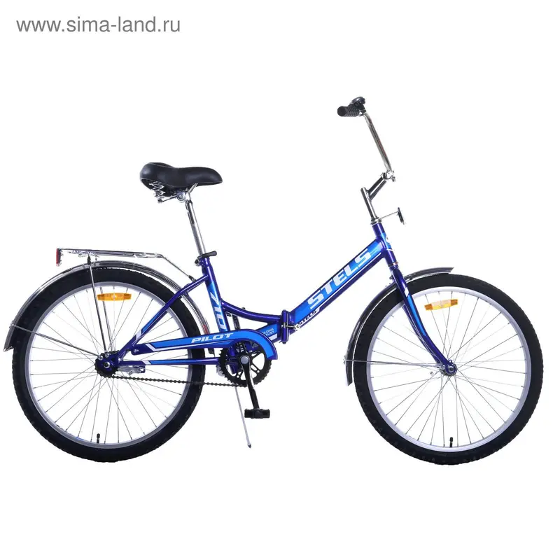 Велосипед 24" Stels Pilot-710, 2017, цвет синий, размер 16"