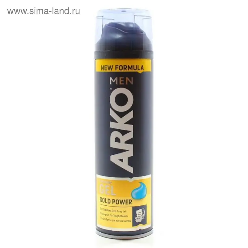 Гель для бритья Arko Men Gold Power, 200 мл