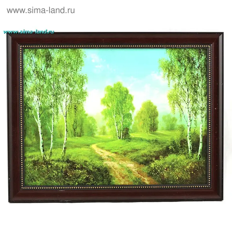 картина холст 30*40 см дорожка (бокс 24 шт)