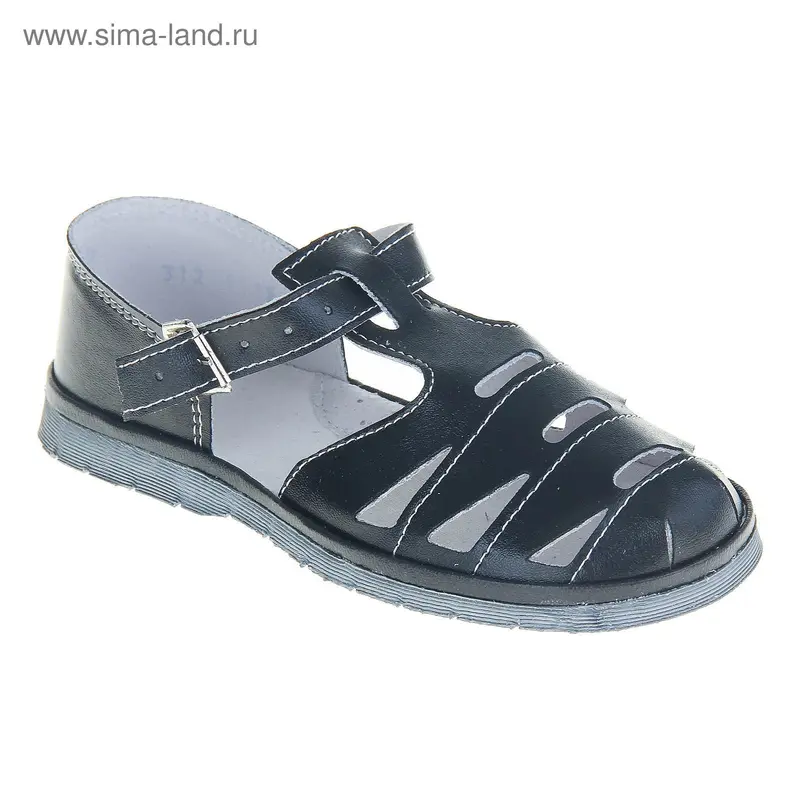 Туфли дошкольные арт. 3 194, черный, размер 28