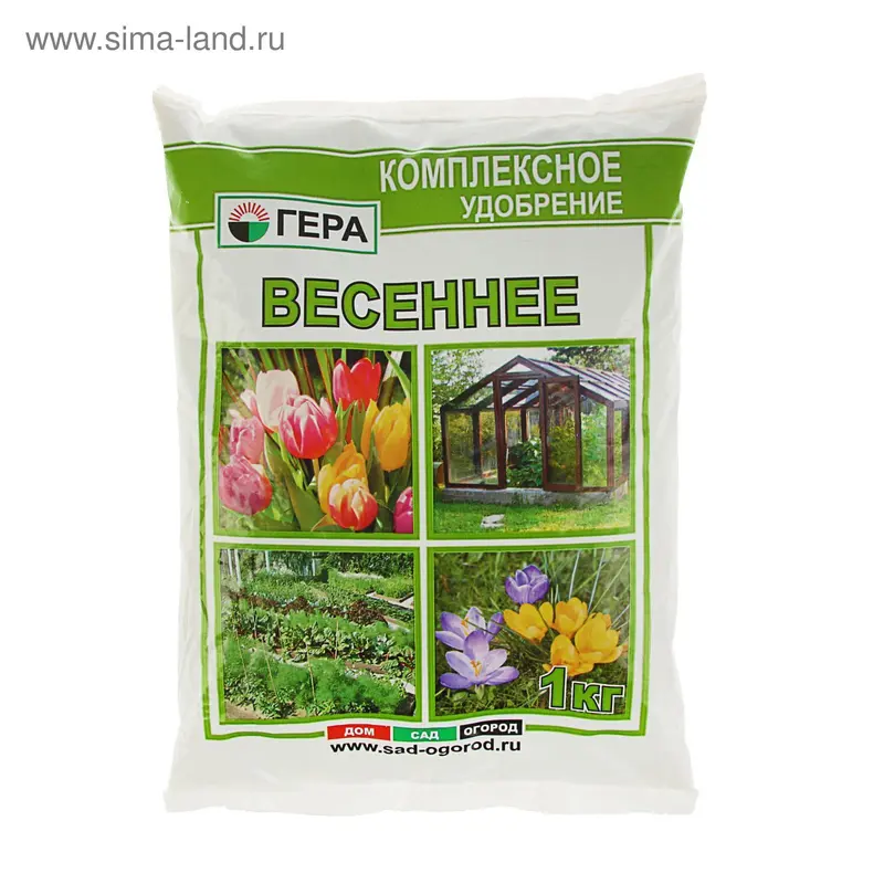 Удобрение "ГЕРА" Весеннее 1кг