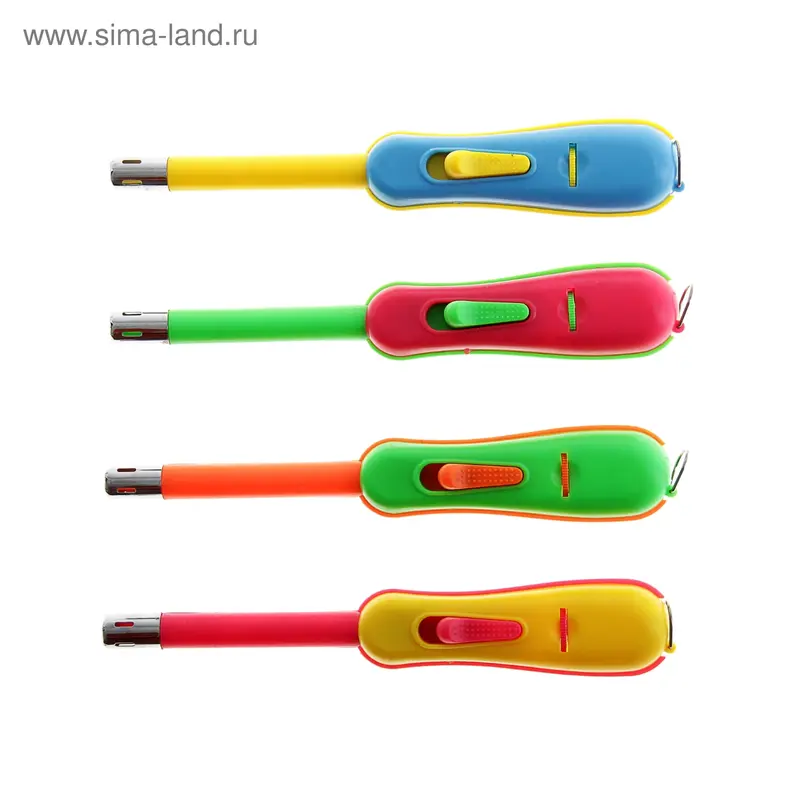 Зажигалка кухонная "Для кухни", пьезо, газ, МИКС
