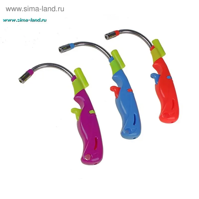 Зажигалка для кухни изогнутая