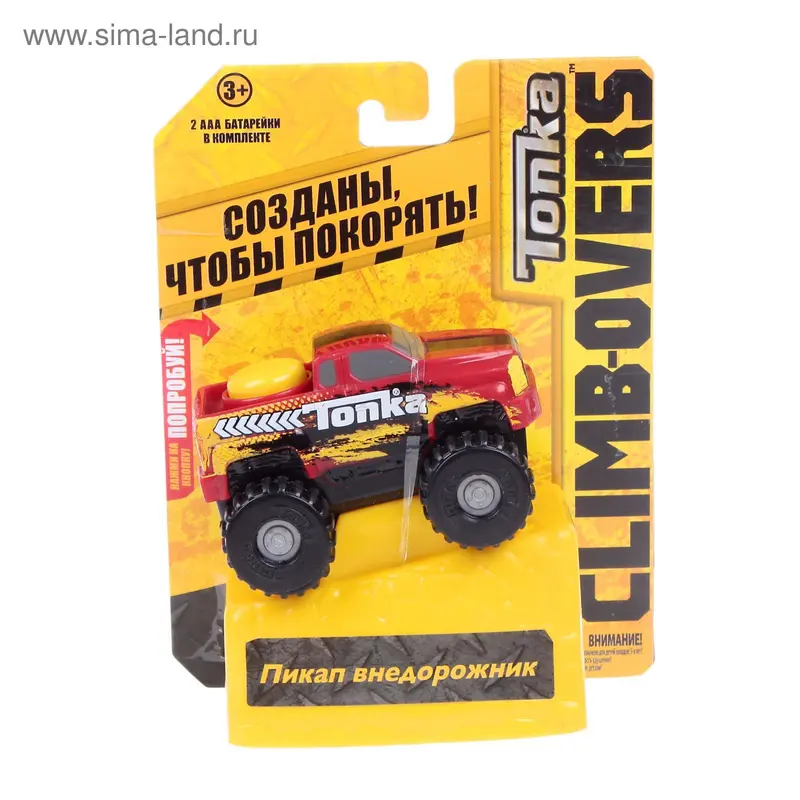 Машинка Tonka Climb-overs, МИКС
