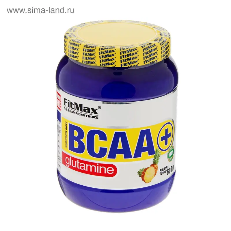 BCAA + Glutamine FitMax "Ананас", 600 г