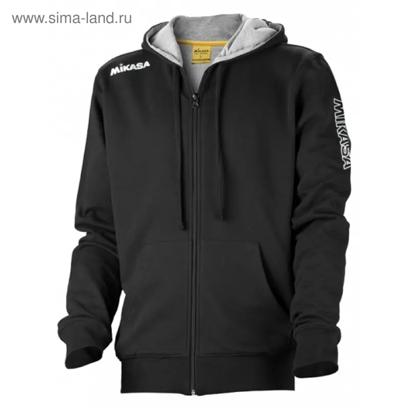 Толстовка на молнии с капюшоном 4XL MIKASA MT526 0049 MITAKI