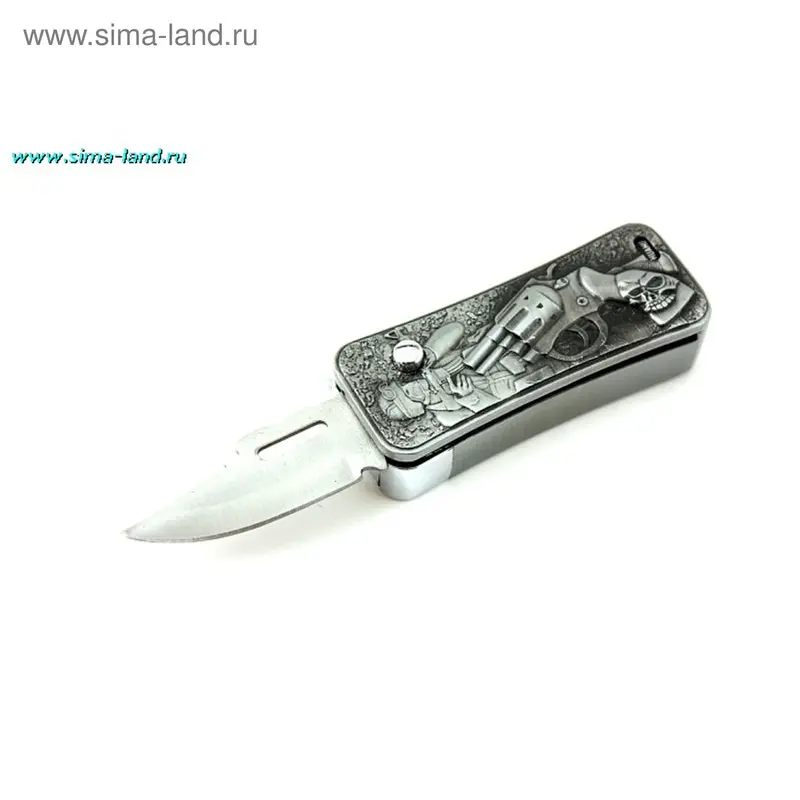 Зажигалка+нож Пистолет