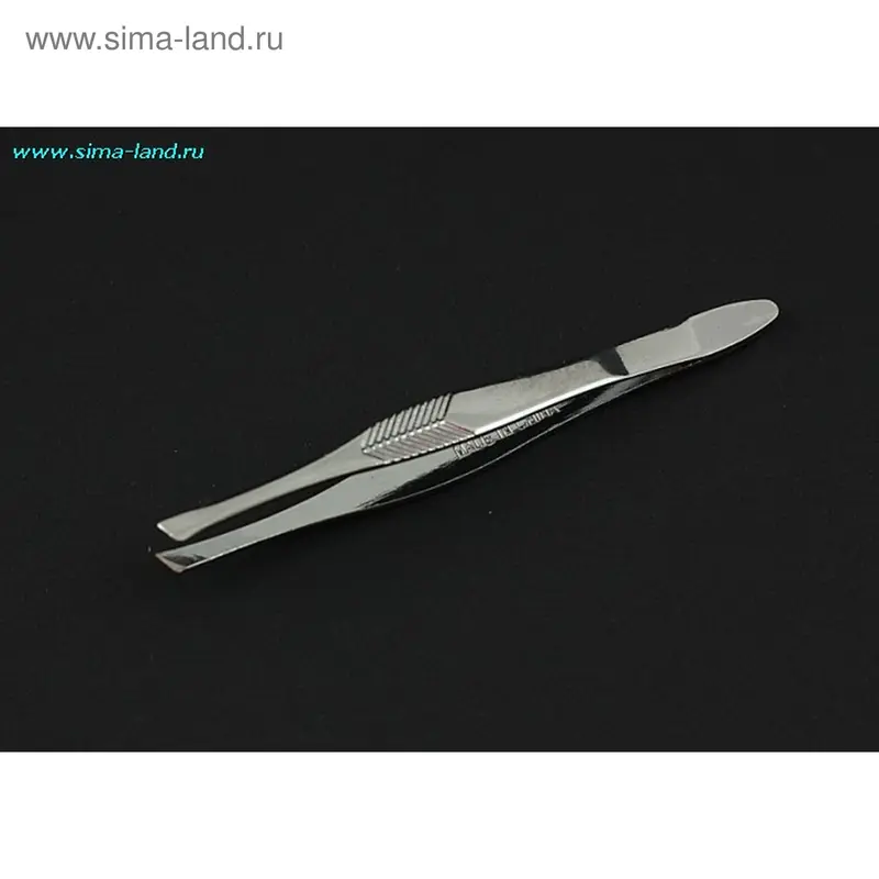 Пинцет прямой, в пакете "Cosmetic series"