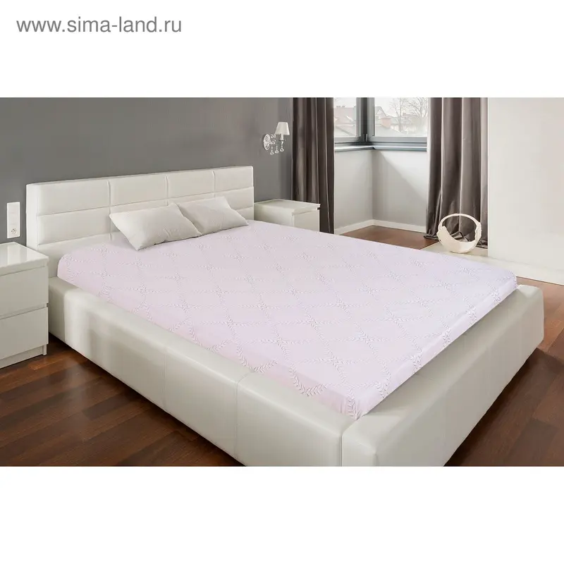Простыня "Этель Premium" Экрю 150х210 см, сатин