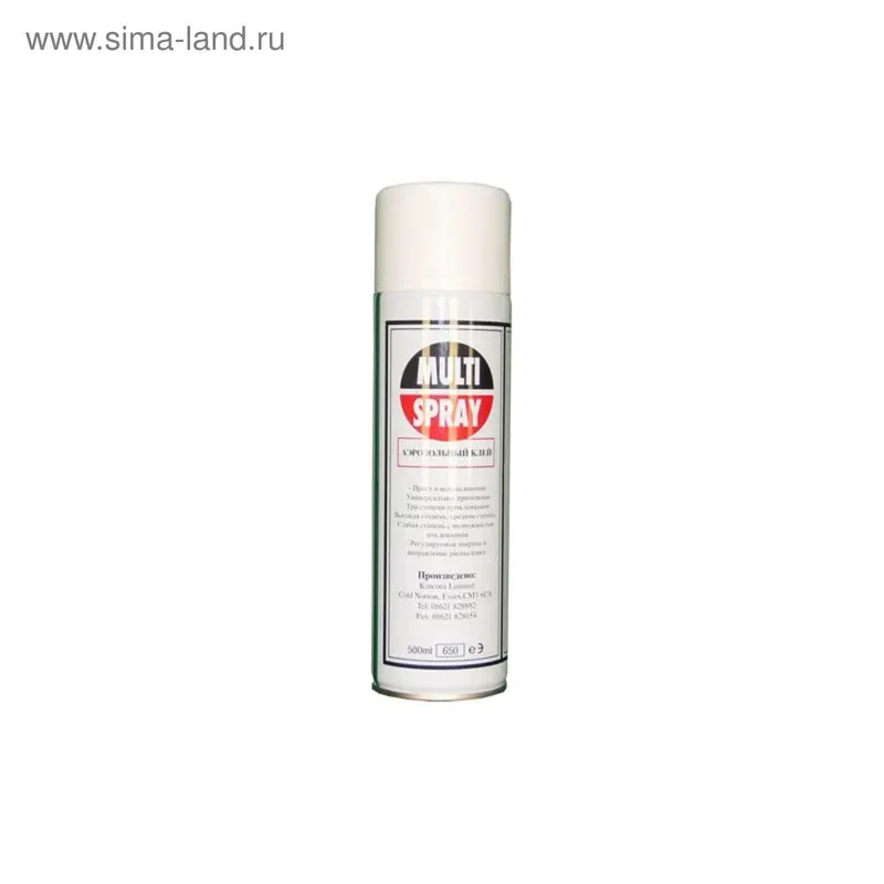 Клей аэрозольный MULTISPRAY 500 мл
