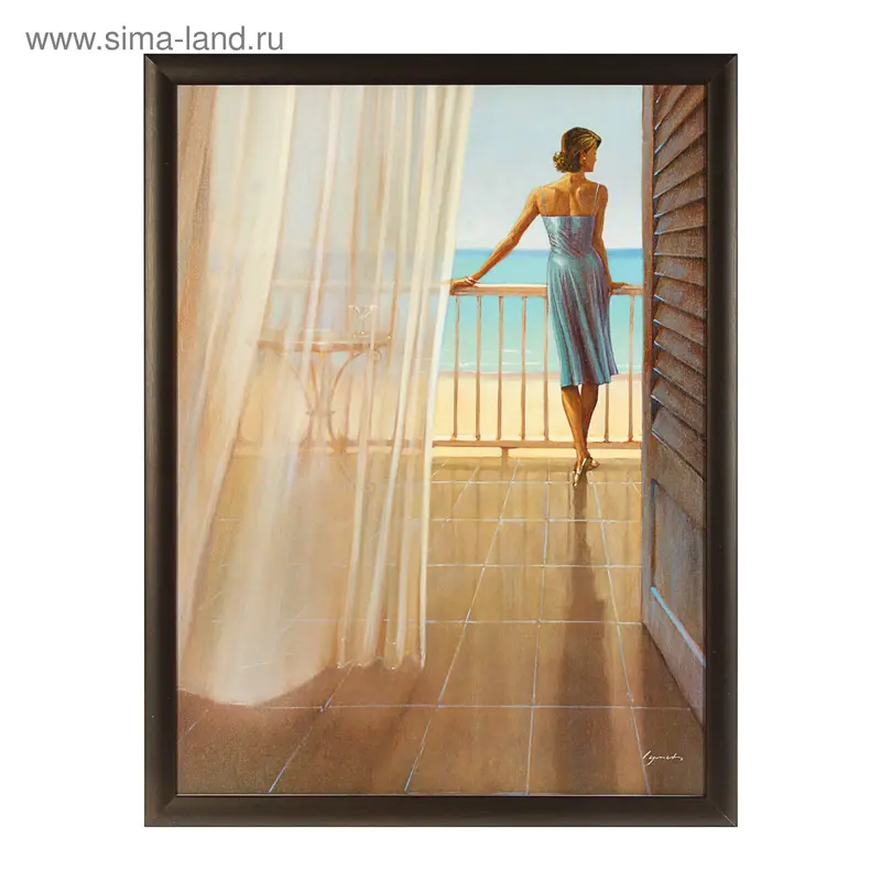 Картина Фристайл "На террасе 1", 66х85 см