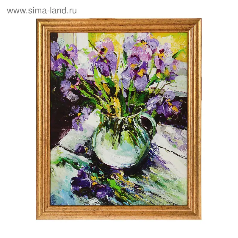 Картина Стиль СДД Ирисы, 28х34 см