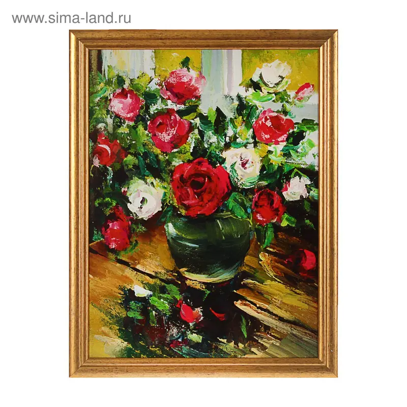 Картина Стиль СДД Розы, 34х44 см