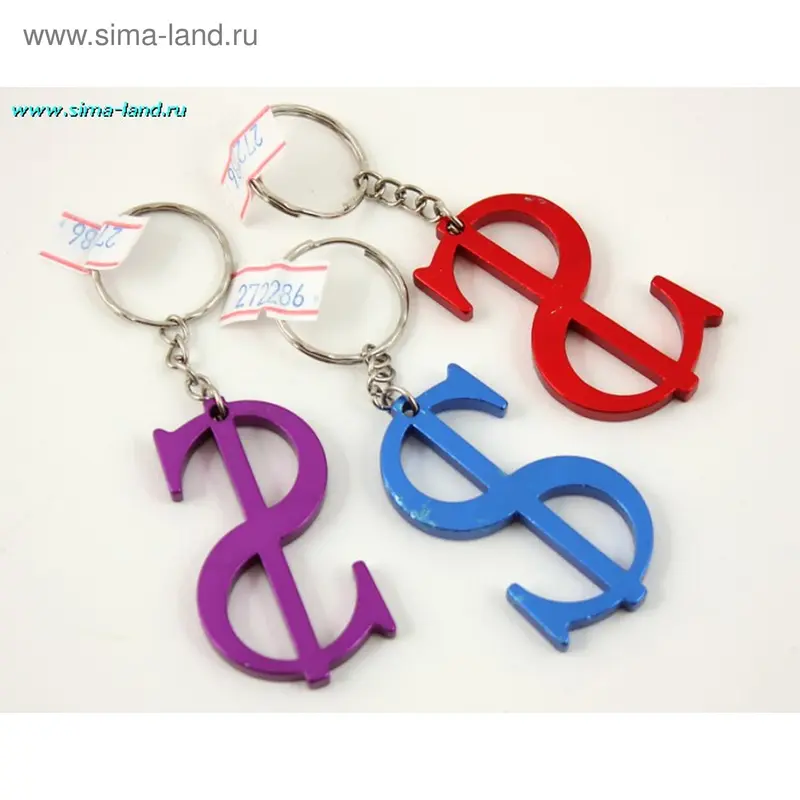 Открывашка на кольце "Доллар", МИКС