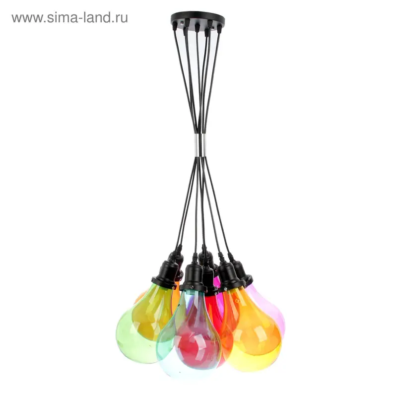 Светильник подвесной 2827/7 "Электра" Е27 40W 110х46х46 см