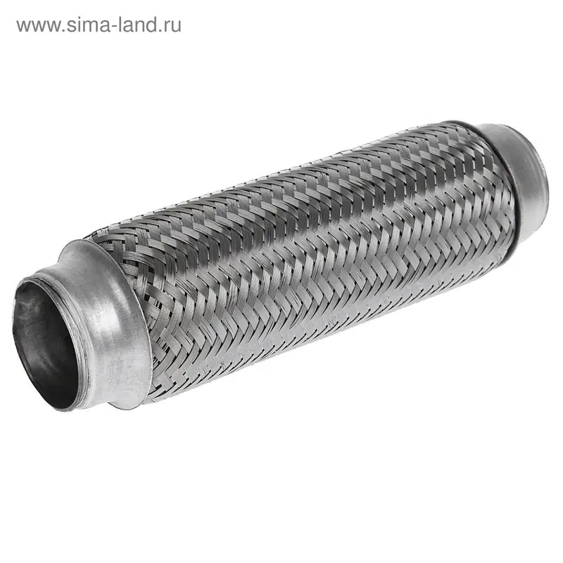 Гофра глушителя 48х240 мм, алюминизированная сталь