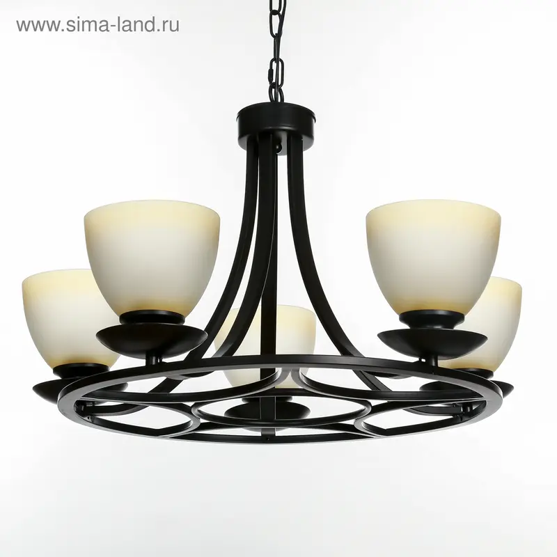 Люстра 6659/5 "Скифы" E27 40W 60х60х40 см