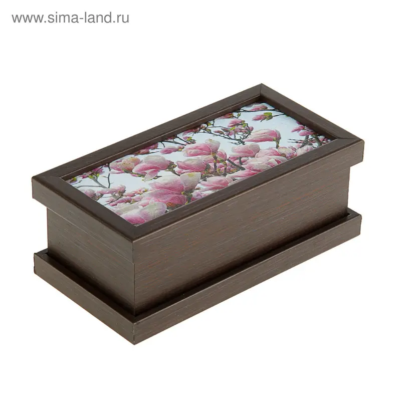 Купюрница "Орхидея" 18,5х9,5х7см