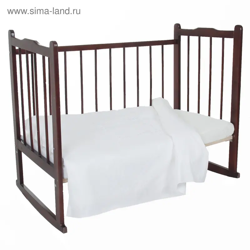 Пододеяльник детский, размер 120*120 см, цвет белый 08.1