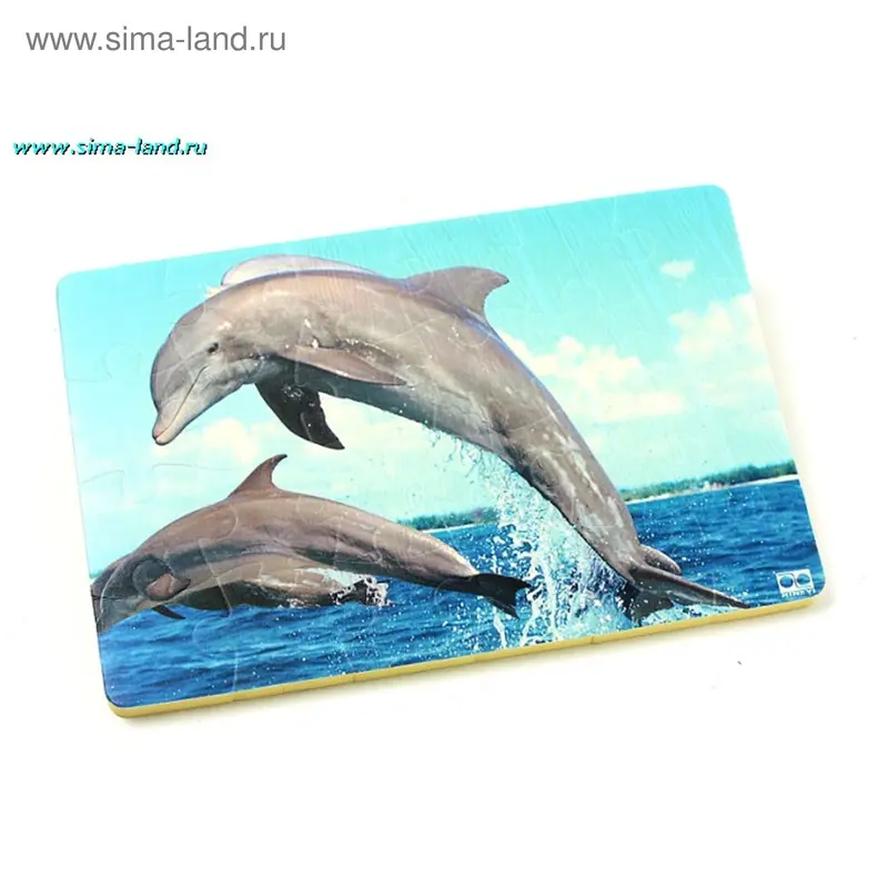 Пазлы "Дельфины"