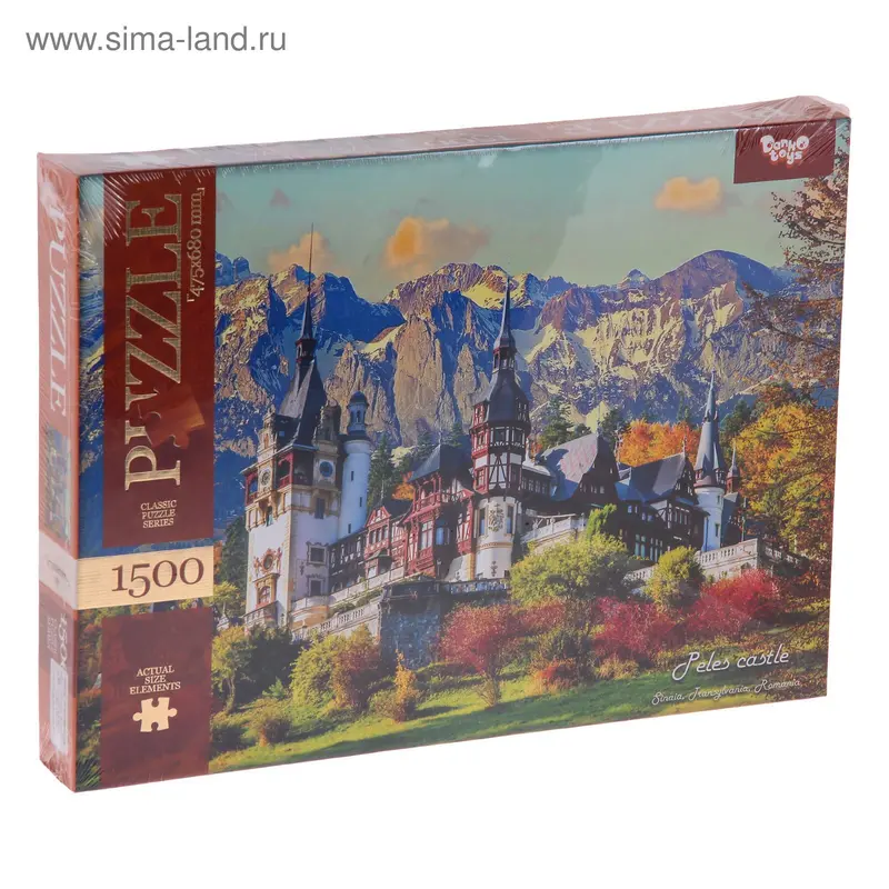 Пазлы "Замок", 1500 элементов