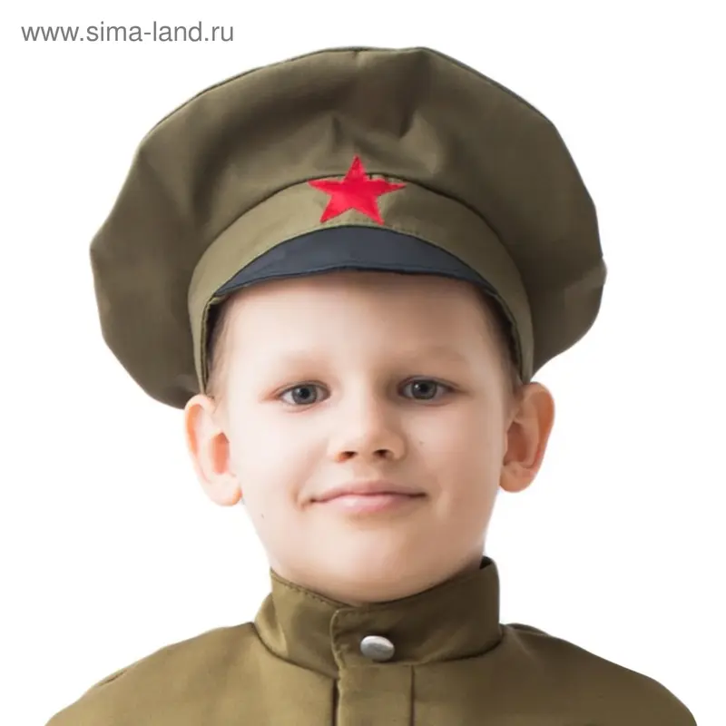 Фуражка военного детская, р-р 52 см