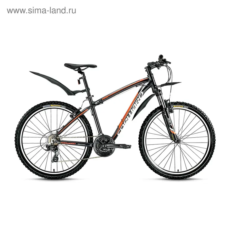 Велосипед 26" Forward Agris 1.0, 2016, цвет чёрный, размер 17"