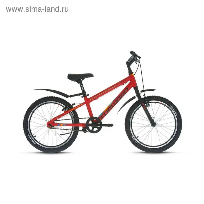 Велосипед 20" Forward Unit PRO 1.0, 2017, цвет красный, размер 10,5"