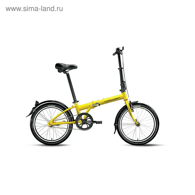 Велосипед 20" Forward Enigma 1.0, 2017, цвет жёлтый, размер 11"