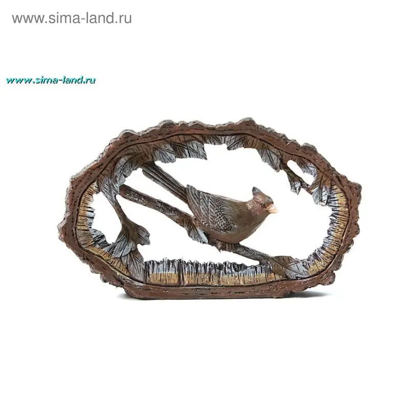 полистоун птица лесная быль 19*11 см