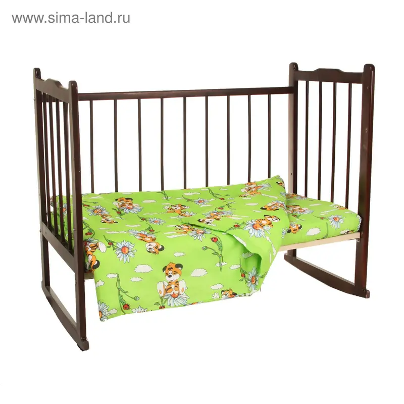 Пододеяльник, размер 122*122 см, цвет салатовый 08102-05