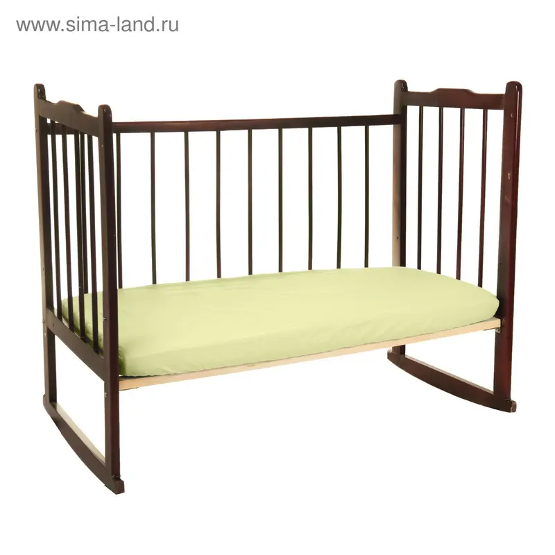 Простыня на резинке, размер 90*150 см, цвет салатовый 080202-08