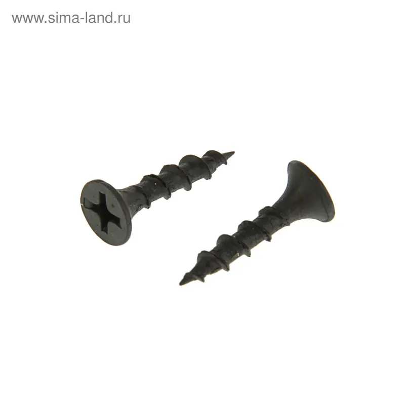Саморезы по дереву OMAX, 3.5х19 мм, оксид, крупный шаг, 15 кг