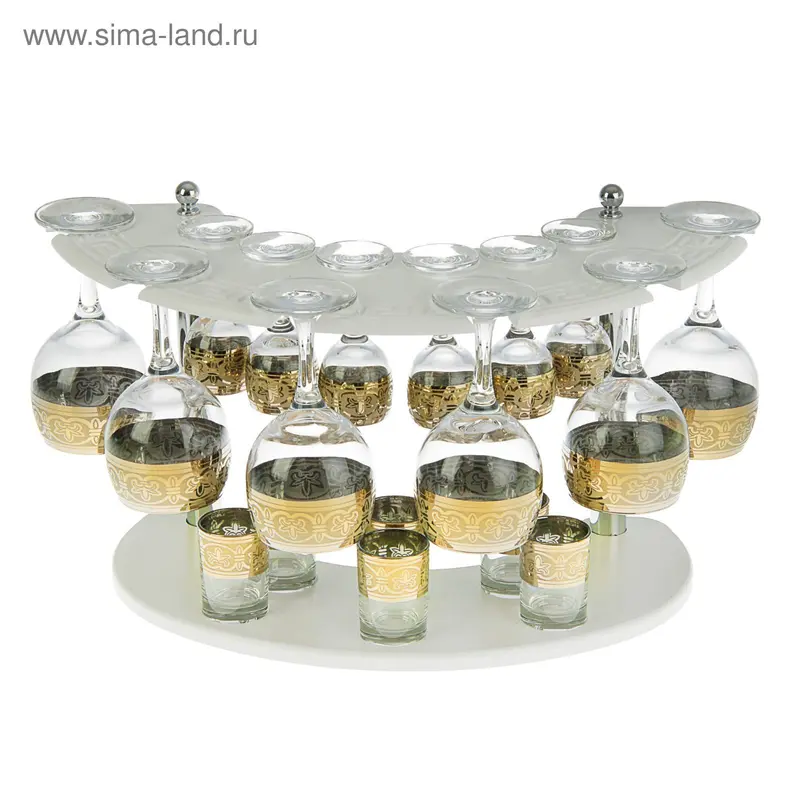 Мини-бар 18 предметов вино, флоренция, светлый 240/55/50 мл