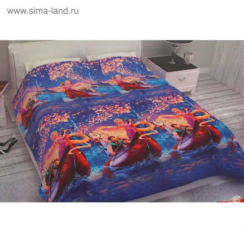 Покрывало 150х210 Рапунцель, ультрастеп, п/э 100%
