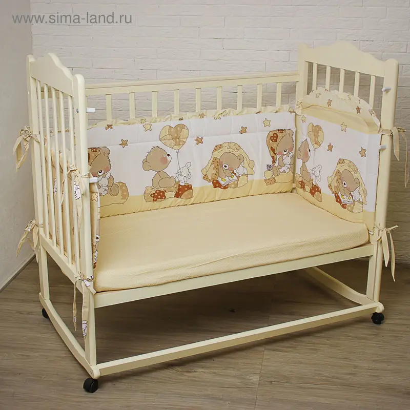 Борт раздельный высокий, размер 120*40 см, цвет МИКС 7210