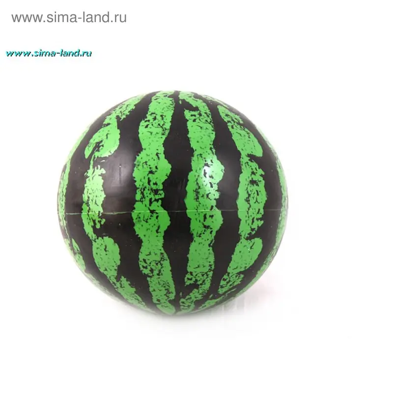 Мяч "Арбуз", диаметр - 23 см, 70 гр