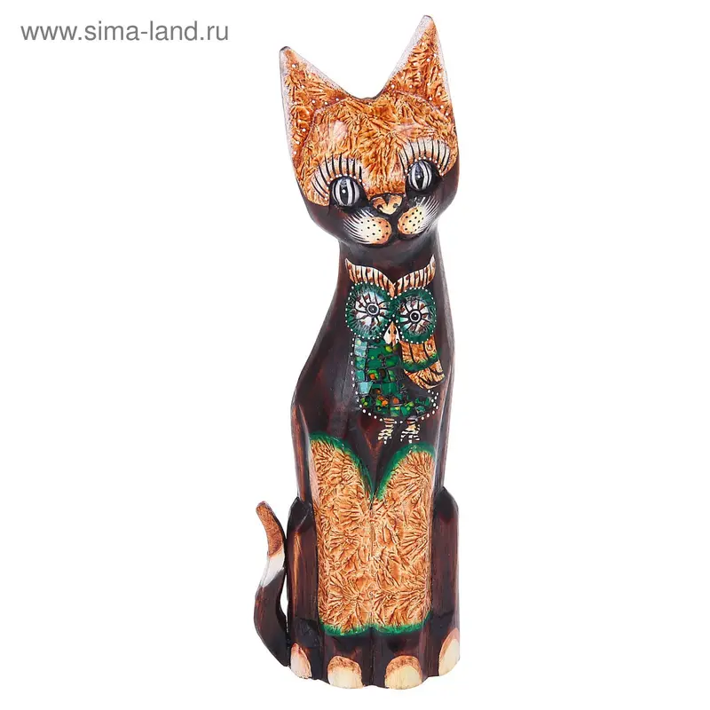 Статуэтка интерьерная "Кот" 35 см