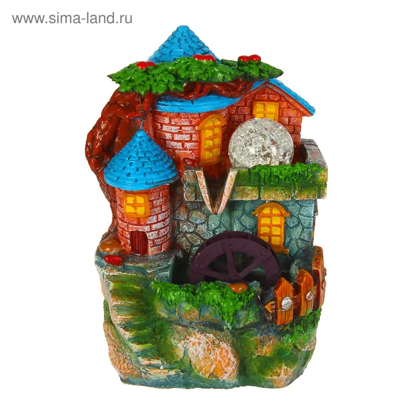 Фонтан "Замок" 11,5*16*25 см