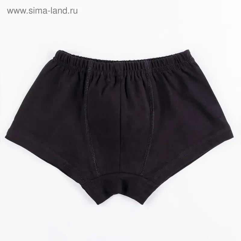 Трусы-боксеры для мальчика, размер 26, цвет чёрный 410/5