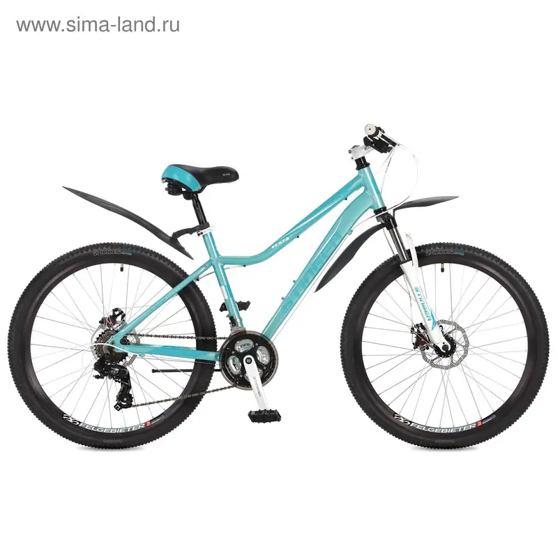 Велосипед 26" Stinger Vesta D, 2017, цвет аквамарин, размер 17"