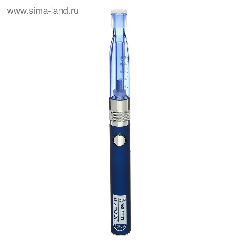 Электронный испаритель 650 mAh, UGO-V2, синий 1,5*17,5см