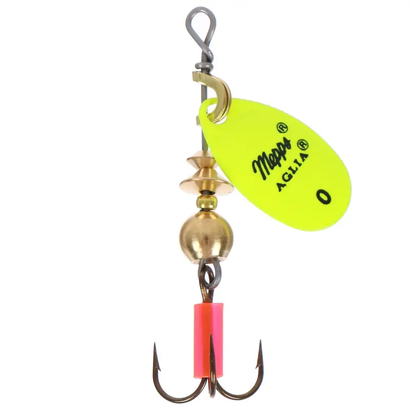 Блесна Mepps Aglia Fluo Chartreuse №0, 2.5 г