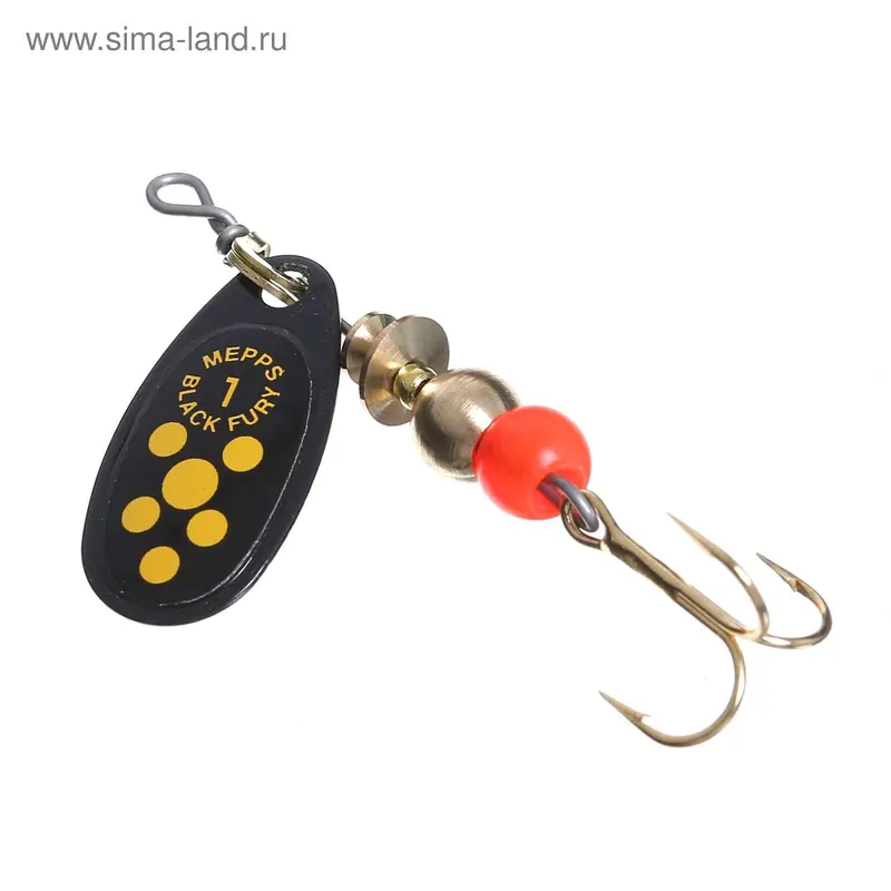 Блесна Mepps Black Fury Yellow №1 BL