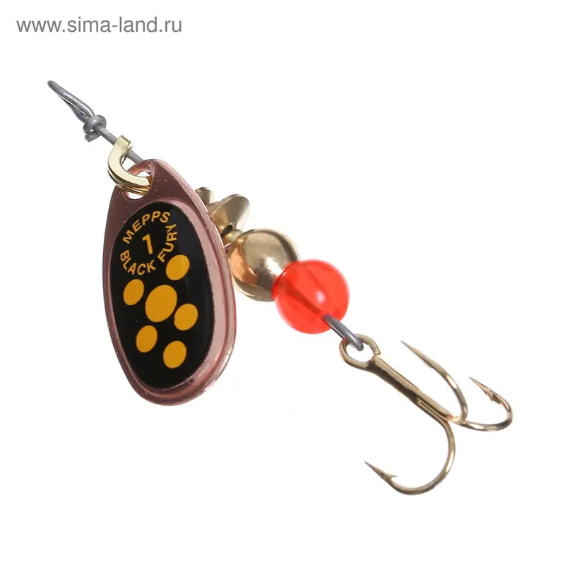 Блесна Mepps Black Fury Yellow №1 C