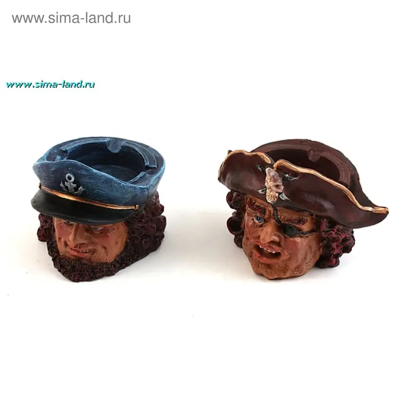 Пепельница "Капитаны", два вида