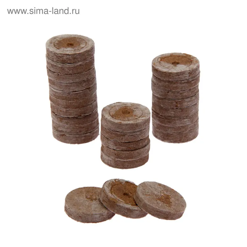 Таблетки торфяные, d = 4,1 см, набор 40 шт., Jiffy 7
