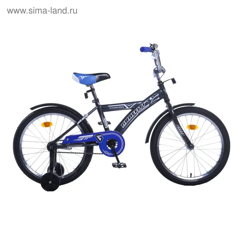 Велосипед 20" Graffiti Storman RUS, цвет серый